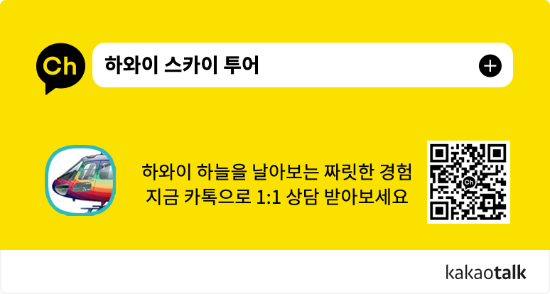 헬기투어 카카오톡 연결